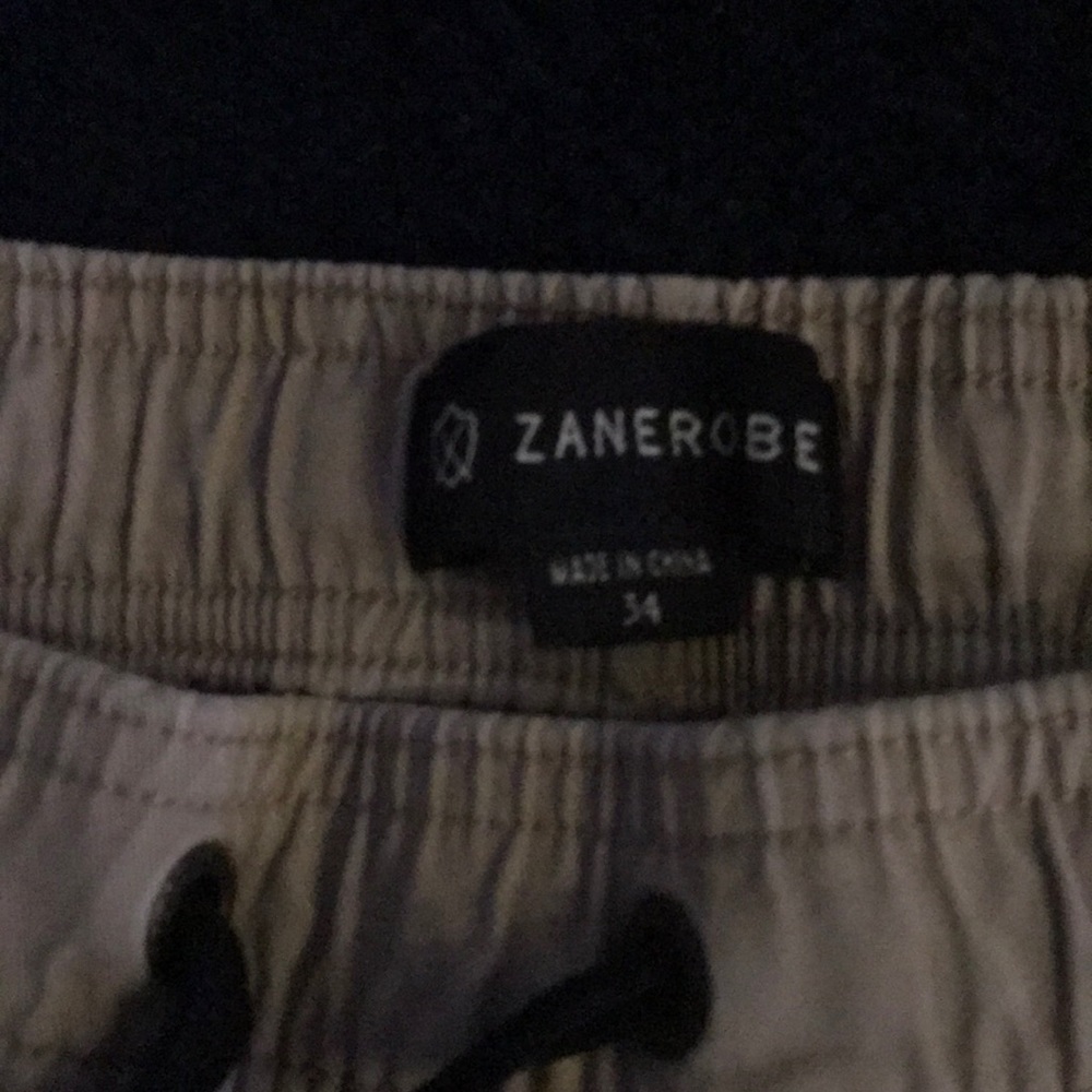Zanarobe Tan Joggers size 34 for your man